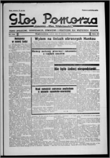 Głos Pomorza : dawniej "Głos Wąbrzeski" : pismo społeczne, gospodarcze, oświatowe i polityczne dla wszystkich stanów 1938.09.10, R. 20, nr 104