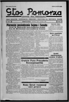 Głos Pomorza : dawniej "Głos Wąbrzeski" : pismo społeczne, gospodarcze, oświatowe i polityczne dla wszystkich stanów 1938.12.01, R. 20, nr 139