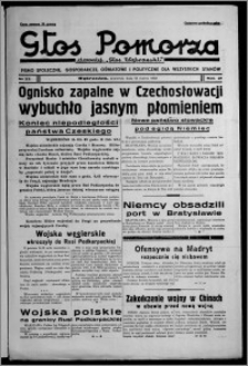 Głos Pomorza : dawniej "Głos Wąbrzeski" : pismo społeczne, gospodarcze, oświatowe i polityczne dla wszystkich stanów 1939.03.16, R. 21, nr 32