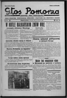 Głos Pomorza : dawniej "Głos Wąbrzeski" : pismo społeczne, gospodarcze, oświatowe i polityczne dla wszystkich stanów 1939.04.13, R. 21, nr 43