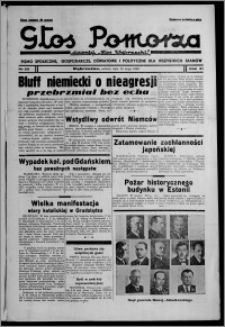 Głos Pomorza : dawniej "Głos Wąbrzeski" : pismo społeczne, gospodarcze, oświatowe i polityczne dla wszystkich stanów 1939.05.20, R. 21, nr 59