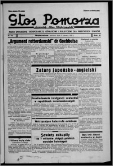 Głos Pomorza : dawniej "Głos Wąbrzeski" : pismo społeczne, gospodarcze, oświatowe i polityczne dla wszystkich stanów 1939.06.22, R. 21, nr 72