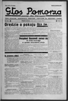Głos Pomorza : dawniej "Głos Wąbrzeski" : pismo społeczne, gospodarcze, oświatowe i polityczne dla wszystkich stanów 1939.08.26, R. 21, nr 100