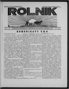 Rolnik : dodatek poświęcony sprawom rolniczym : organ T.R.P. : dodatek do "Głosu Wąbrzeskiego" 1935.08.03, R. 3[!], nr 21 [i.e. 22]