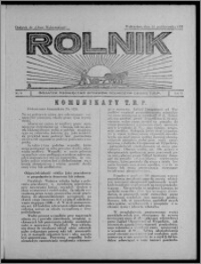 Rolnik : dodatek poświęcony sprawom rolniczym : organ T.R.P. : dodatek do "Głosu Wąbrzeskiego" 1935.10.24, R. 3[!], nr 34