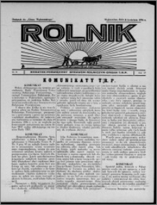 Rolnik : dodatek poświęcony sprawom rolniczym : organ T.R.P. : dodatek do "Głosu Wąbrzeskiego" 1936.04.09, R. 4[!], nr 10 [i.e. 13]