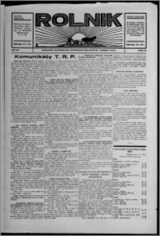 Rolnik : dodatek poświęcony sprawom rolniczym : organ T.R.P. 1936.10.10, R. 6, nr 26 [i.e. 30]