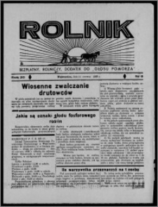 Rolnik : bezpłatny rolniczy dodatek do "Głosu Pomorza" 1938.06.11, R. 20[!], nr 8