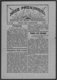 Nasz Przyjaciel : dodatek do "Głosu Wąbrzeskiego" 1924.10.04, R. 1, nr 32