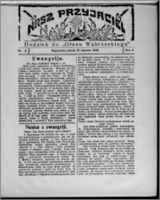 Nasz Przyjaciel : dodatek do "Głosu Wąbrzeskiego" 1926.01.16, R. 3, nr 3