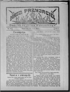 Nasz Przyjaciel : dodatek do "Głosu Wąbrzeskiego" 1926.03.20, R. 3, nr 12