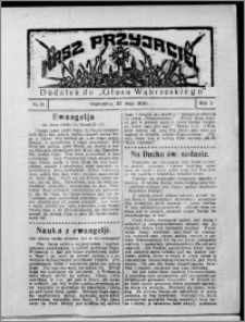 Nasz Przyjaciel : dodatek do "Głosu Wąbrzeskiego" 1926.05.22, R. 3, nr 21