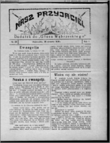 Nasz Przyjaciel : dodatek do "Głosu Wąbrzeskiego" 1926.08.28, R. 3, nr 35