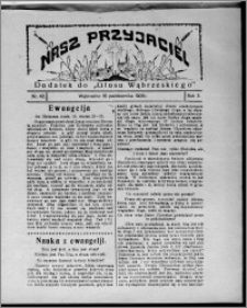 Nasz Przyjaciel : dodatek do "Głosu Wąbrzeskiego" 1926.10.16, R. 3, nr 42