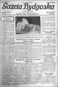 Gazeta Bydgoska 1929.11.24 R.8 nr 272