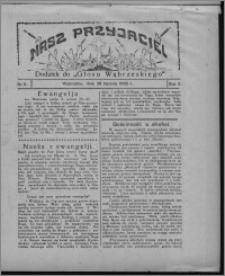 Nasz Przyjaciel : dodatek do "Głosu Wąbrzeskiego" 1928.01.28, R. 5, nr 5