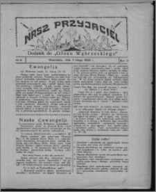 Nasz Przyjaciel : dodatek do "Głosu Wąbrzeskiego" 1928.02.04, R. 5, nr 6