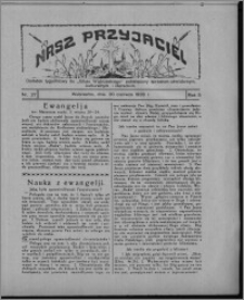 Nasz Przyjaciel : dodatek tygodniowy "Głosu Wąbrzeskiego" poświęcony sprawom oświatowym, kulturalnym i literackim 1928.06.30, R. 5, nr 27