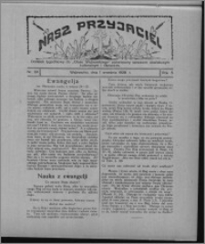 Nasz Przyjaciel : dodatek tygodniowy "Głosu Wąbrzeskiego" poświęcony sprawom oświatowym, kulturalnym i literackim 1928.09.01, R. 5, nr 34