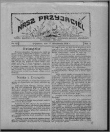 Nasz Przyjaciel : dodatek tygodniowy "Głosu Wąbrzeskiego" poświęcony sprawom oświatowym, kulturalnym i literackim 1928.10.27, R. 5, nr 42