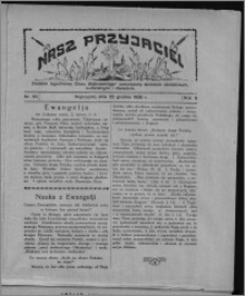 Nasz Przyjaciel : dodatek tygodniowy "Głosu Wąbrzeskiego" poświęcony sprawom oświatowym, kulturalnym i literackim 1928.12.22, R. 5, nr 50