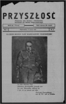 Przyszłość : pisemko dla dzieci i młodzieży : dodatek do Głosu Wąbrzeskiego 1934.03.17, R. 1, nr 4