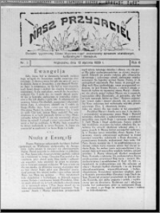 Nasz Przyjaciel : dodatek tygodniowy "Głosu Wąbrzeskiego" poświęcony sprawom oświatowym, kulturalnym i literackim 1929.01.12, R. 6, nr 2