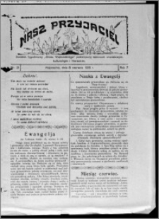 Nasz Przyjaciel : dodatek tygodniowy "Głosu Wąbrzeskiego" poświęcony sprawom oświatowym, kulturalnym i literackim 1929.06.06, R. 7 [i.e. 6], nr 21 [i.e. 22]