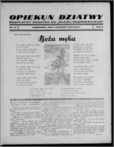 Opiekun Dziatwy : bezpłatny dodatek do "Głosu Wąbrzeskiego" 1935.08.03, R. 5, nr 16