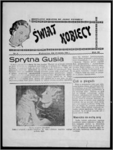 Świat Kobiecy : bezpłatny dodatek do "Głosu Pomorza" 1938.04.10, R. 20, nr 3