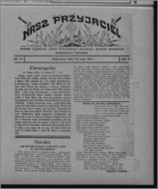 Nasz Przyjaciel : dodatek tygodniowy "Głosu Wąbrzeskiego" poświęcony sprawom oświatowym, kulturalnym i literackim 1931.05.23, R. 9, nr 21