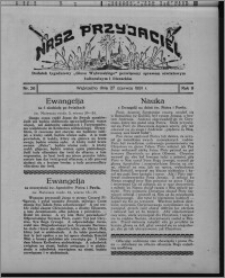 Nasz Przyjaciel : dodatek tygodniowy "Głosu Wąbrzeskiego" poświęcony sprawom oświatowym, kulturalnym i literackim 1931.06.27, R. 9, nr 26