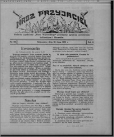 Nasz Przyjaciel : dodatek tygodniowy "Głosu Wąbrzeskiego" poświęcony sprawom oświatowym, kulturalnym i literackim 1931.07.18, R. 9, nr 29