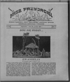 Nasz Przyjaciel : dodatek tygodniowy "Głosu Wąbrzeskiego" poświęcony sprawom oświatowym, kulturalnym i literackim 1931.12.26, R. 9, nr 53 [i.e. 52]