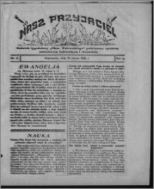 Nasz Przyjaciel : dodatek tygodniowy "Głosu Wąbrzeskiego" poświęcony sprawom oświatowym, kulturalnym i literackim 1932.03.19, R. 10, nr 3 [i.e. 12]