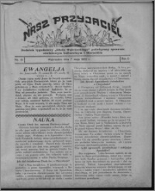 Nasz Przyjaciel : dodatek tygodniowy "Głosu Wąbrzeskiego" poświęcony sprawom oświatowym, kulturalnym i literackim 1932.05.07, R. 9[!], nr 11 [i.e. 19]