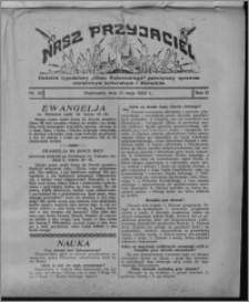 Nasz Przyjaciel : dodatek tygodniowy "Głosu Wąbrzeskiego" poświęcony sprawom oświatowym, kulturalnym i literackim 1932.05.21, R. 10, nr 22 [i.e. 21]