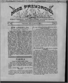 Nasz Przyjaciel : dodatek tygodniowy "Głosu Wąbrzeskiego" poświęcony sprawom oświatowym, kulturalnym i literackim 1932.06.11, R. 10, nr 25 [i.e. 24]