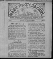 Nasz Przyjaciel : dodatek tygodniowy "Głosu Wąbrzeskiego" poświęcony sprawom oświatowym, kulturalnym i literackim 1932.09.10, R. 10, nr 38 [i.e. 37]