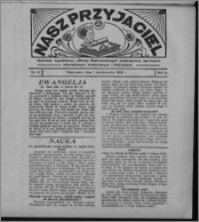 Nasz Przyjaciel : dodatek tygodniowy "Głosu Wąbrzeskiego" poświęcony sprawom oświatowym, kulturalnym i literackim 1932.10.01, R. 10, nr 41 [i.e. 40]