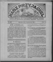 Nasz Przyjaciel : dodatek tygodniowy "Głosu Wąbrzeskiego" poświęcony sprawom oświatowym, kulturalnym i literackim 1932.10.15, R. 10, nr 43 [i.e. 42]