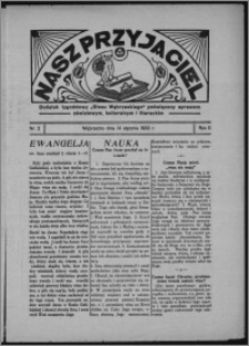 Nasz Przyjaciel : dodatek tygodniowy "Głosu Wąbrzeskiego" poświęcony sprawom oświatowym, kulturalnym i literackim 1933.01.14., R. 11, nr 2