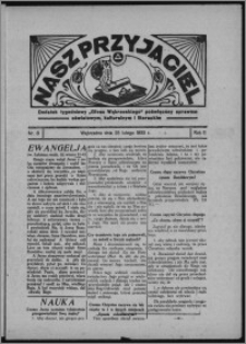 Nasz Przyjaciel : dodatek tygodniowy "Głosu Wąbrzeskiego" poświęcony sprawom oświatowym, kulturalnym i literackim 1933.02.25, R. 11, nr 8