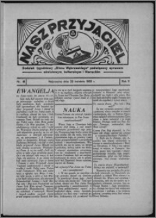 Nasz Przyjaciel : dodatek tygodniowy "Głosu Wąbrzeskiego" poświęcony sprawom oświatowym, kulturalnym i literackim 1933.04.22, R. 11, nr 16