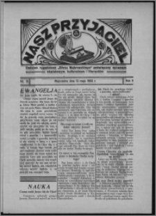 Nasz Przyjaciel : dodatek tygodniowy "Głosu Wąbrzeskiego" poświęcony sprawom oświatowym, kulturalnym i literackim 1933.05.13, R. 11, nr 19