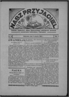 Nasz Przyjaciel : dodatek tygodniowy "Głosu Wąbrzeskiego" poświęcony sprawom oświatowym, kulturalnym i literackim 1933.08.05, R. 11, nr 32