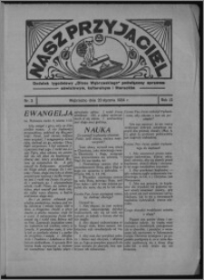 Nasz Przyjaciel : dodatek tygodniowy "Głosu Wąbrzeskiego" poświęcony sprawom oświatowym, kulturalnym i literackim 1934.01.20, R. 12, nr 3