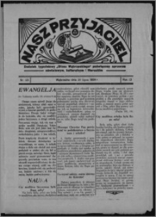 Nasz Przyjaciel : dodatek tygodniowy "Głosu Wąbrzeskiego" poświęcony sprawom oświatowym, kulturalnym i literackim 1934.07.28, R. 12, nr 28 [i.e. 30]