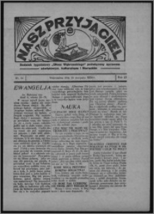 Nasz Przyjaciel : dodatek tygodniowy "Głosu Wąbrzeskiego" poświęcony sprawom oświatowym, kulturalnym i literackim 1934.08.25, R. 12, nr 32 [i.e. 34]