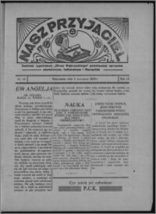 Nasz Przyjaciel : dodatek tygodniowy "Głosu Wąbrzeskiego" poświęcony sprawom oświatowym, kulturalnym i literackim 1934.09.08, R. 12, nr 38 [i.e. 36]